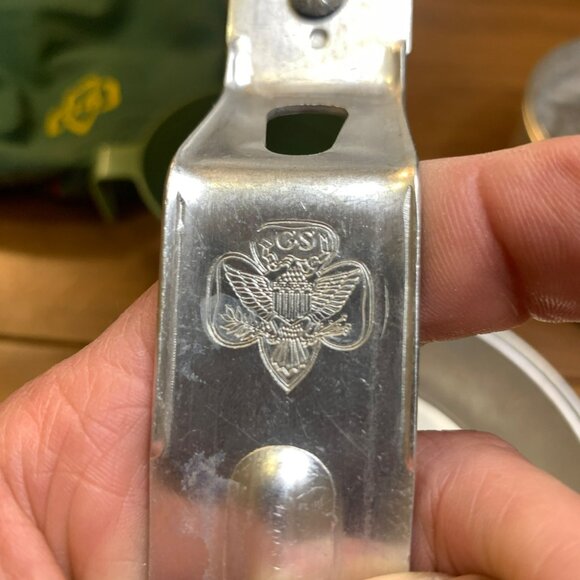 Vintage 1960s Official Girl Scout Mess Kit - Complete - Picture 6 of 8